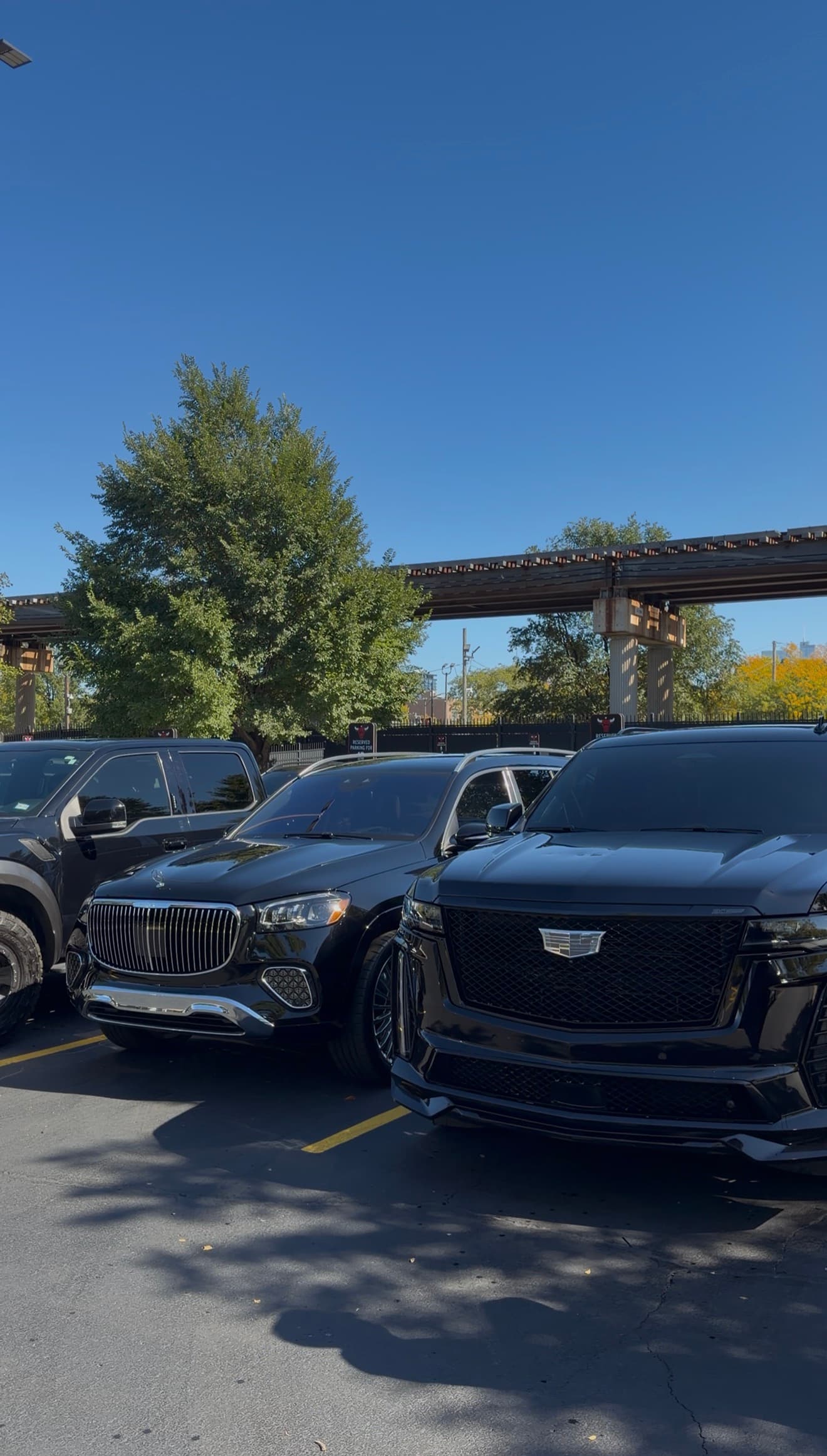 Maybach and Cadillac after DetailX Chicago service