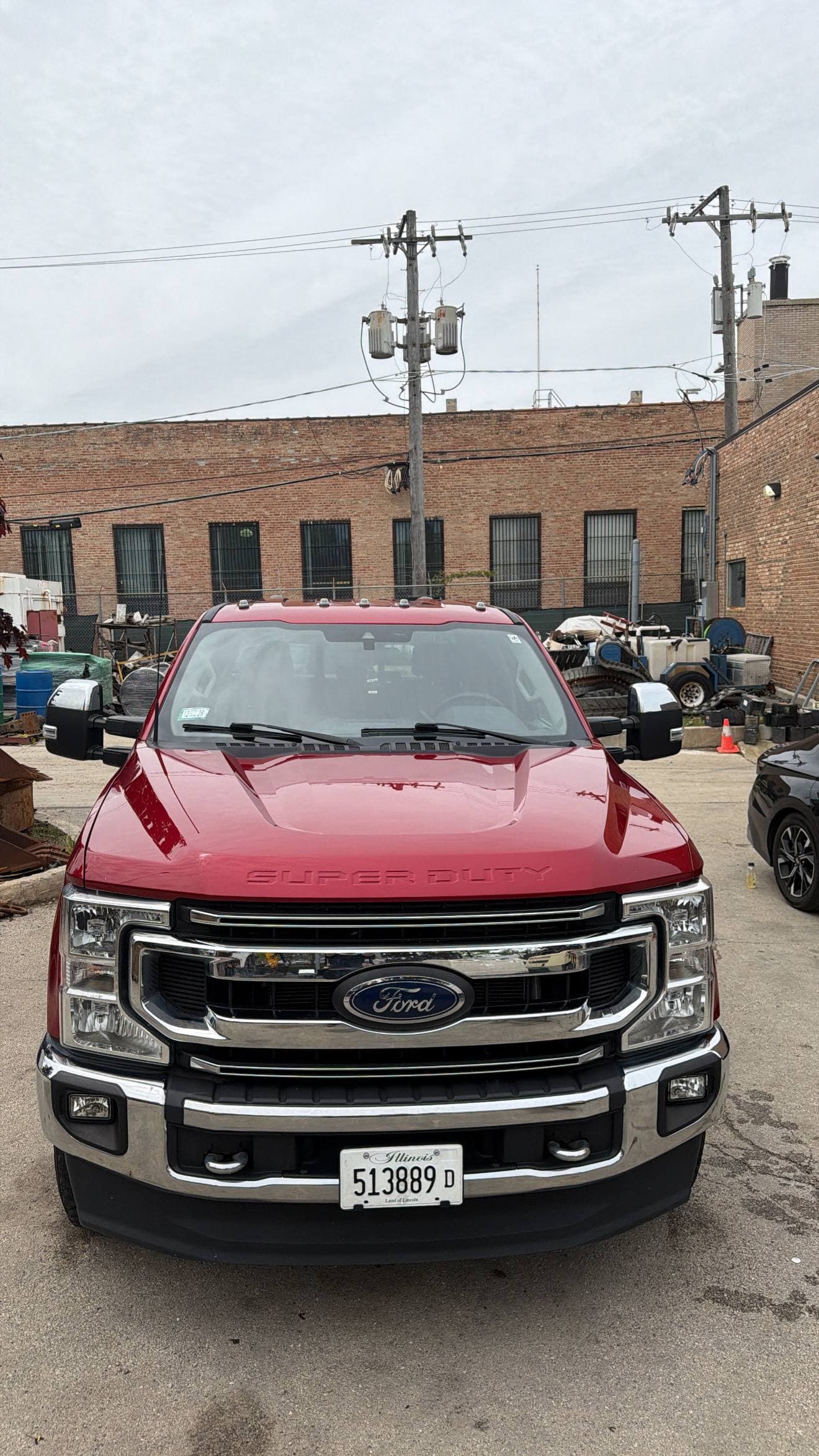 Ford Super Duty after a DETAILX Chicago mobile detail.