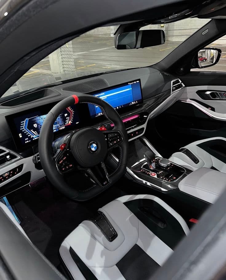 BMW interior after DETAILX Chicago detailing